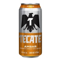 Six Tecate Ambar 473 ml