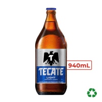 Cartón Tecate Light 940 ml.